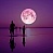 Dancing moon